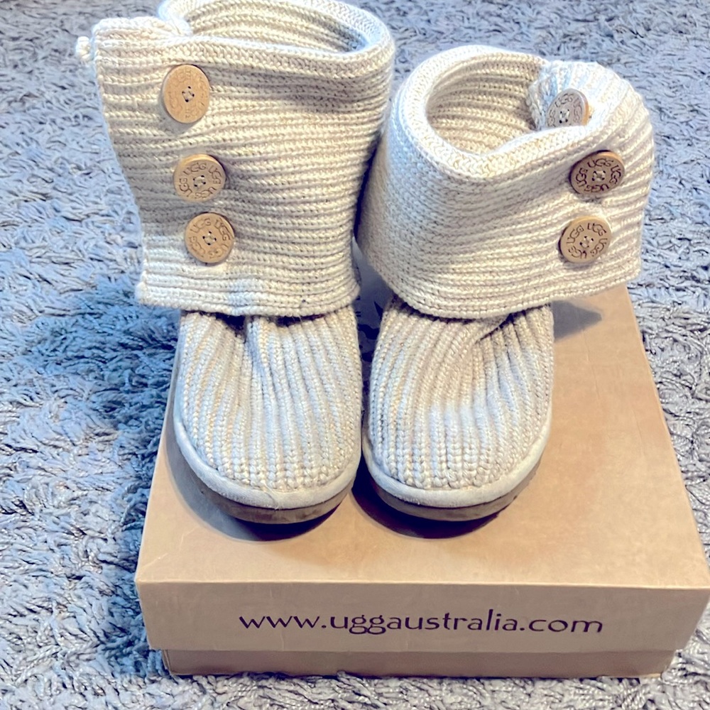 UGG Knit Bailey Button Boots